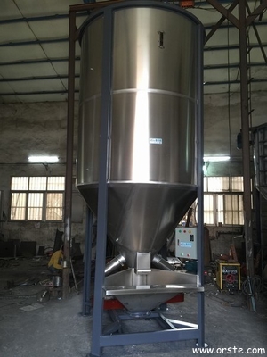 Plastic Material Vertical Mixer / Blender Mixing Machine for plastic products production with Stainless Steel