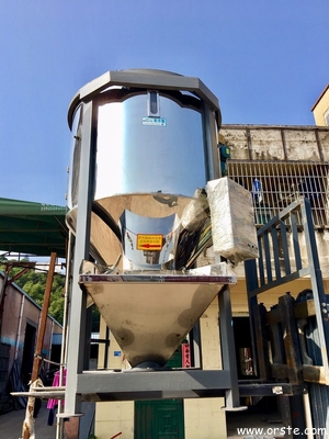 Plastic Granule Vertical Mixer Blender Mixing Machine made of SUS Steel for plastic products production OVM-5000