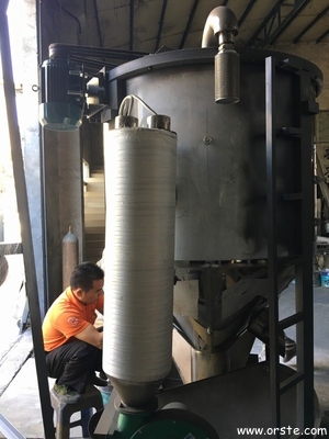 Plastic Granule Vertical Mixer / Blender Mixing Machine made of Stainless Steel Polished OVM-1000